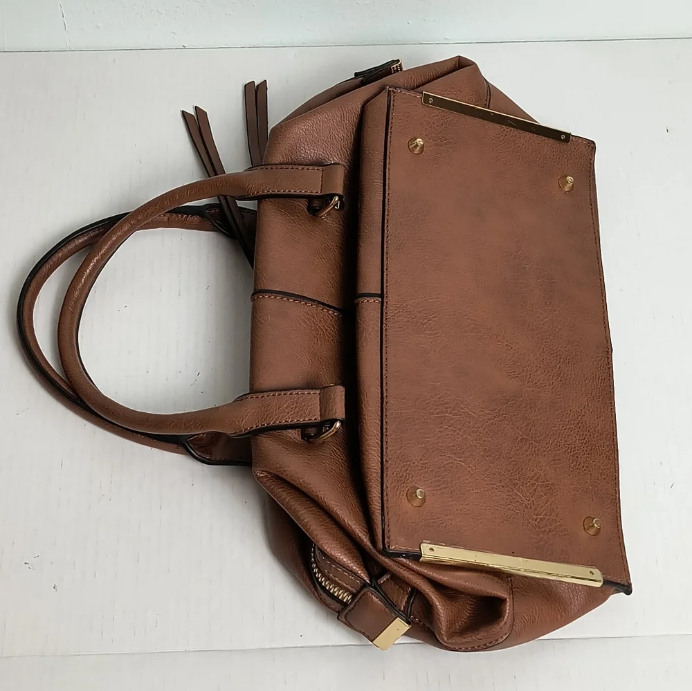 Aldo Brown Satchel Handbags Vintage Style